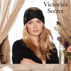 🆕 Victoria’s Secret “Winter Angel Collection” Snowflake Sparkle Ear Warmer